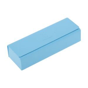 Simple Cartoon Eyeglasses Case Portable Eyeglasses Storage Blue